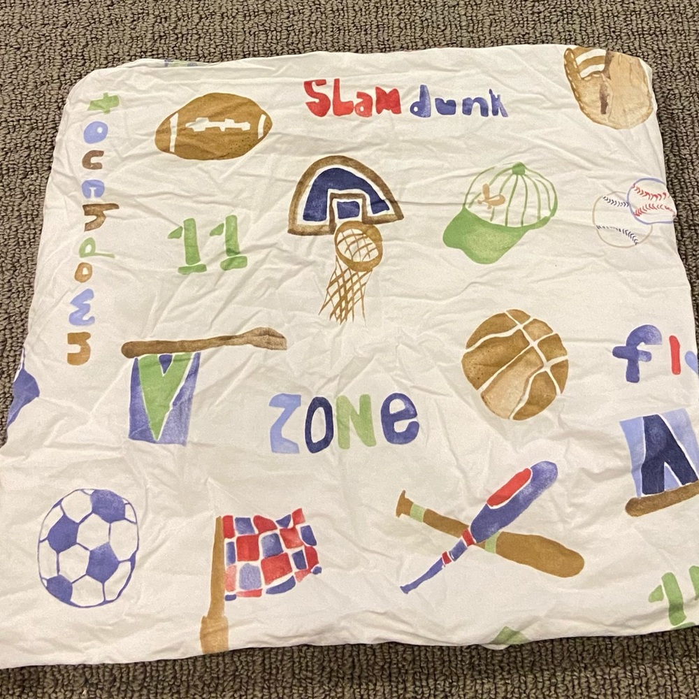 Pottery barn kids crib sheet